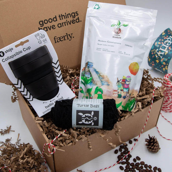 Faerly Gift Box Ink Black Coffee Lovers Gift Box