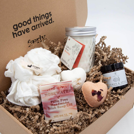 Load image into Gallery viewer, Faerly Gift Box Rosy Treat Yo-Self - Self Care Gift Box
