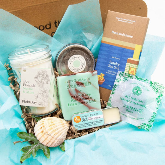 Faerly Gift Box With Milk Chocolate Bar Feckin' Fresh Gift Box