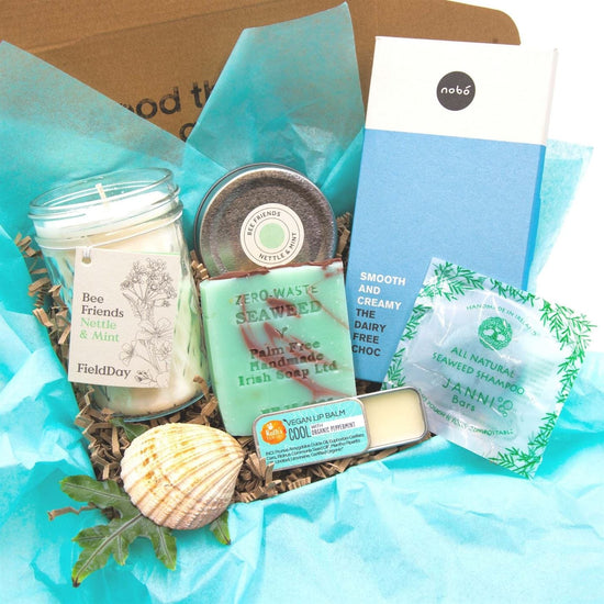 Faerly Gift Box With Vegan Chocolate Bar Feckin' Fresh Gift Box