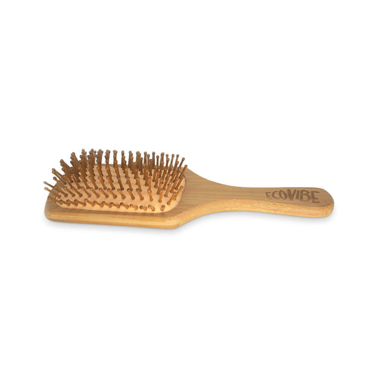 EcoVibe Hair Care Bamboo Paddle Hairbrush - EcoVibe