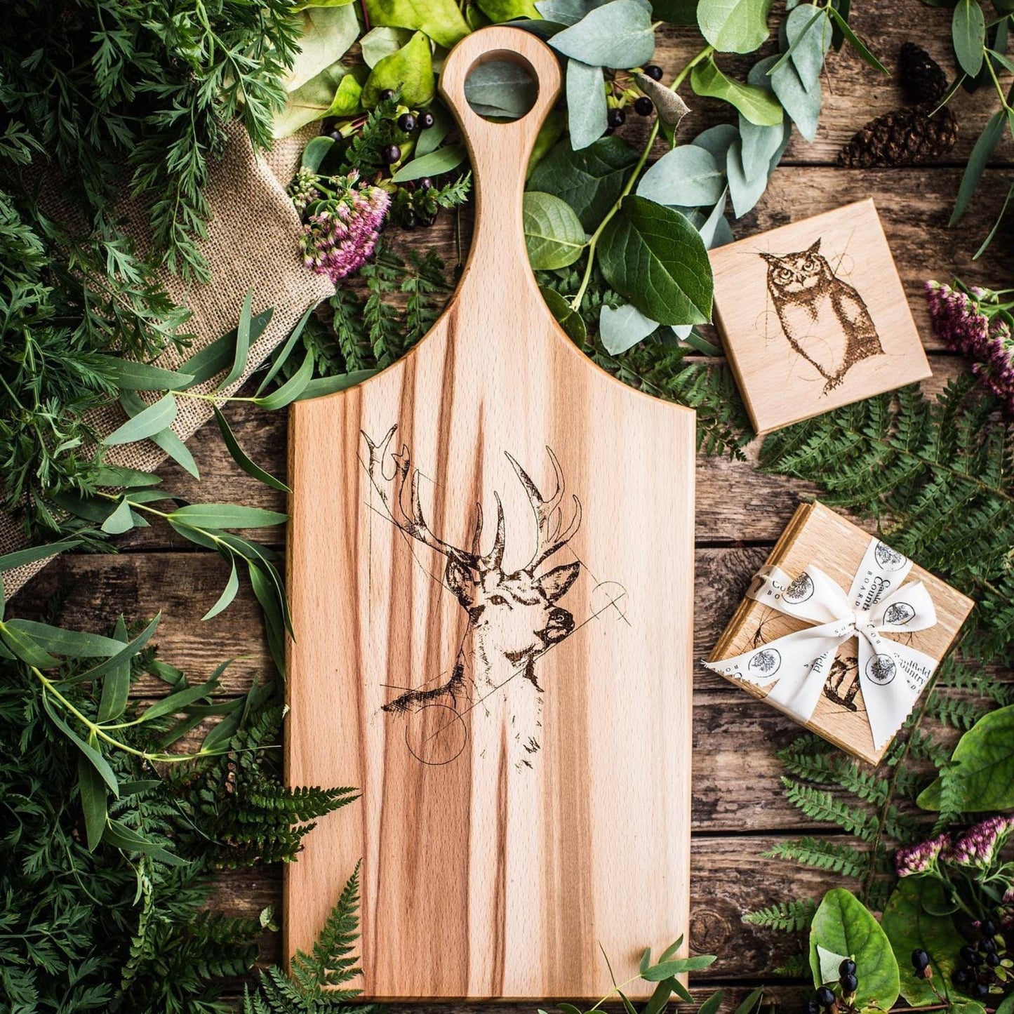 Caulfield Country Boards Homewares The Native Collection Stag - Caulfield Country Boards