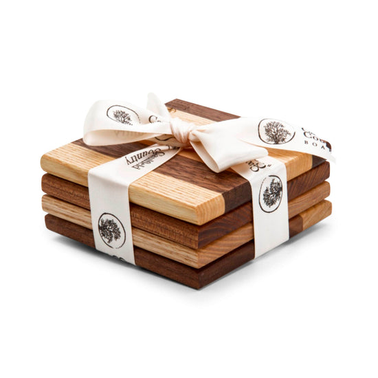 Caulfield Country Boards Homewares Wooden Coasters - Set of 4 - Caulfield Country Boards