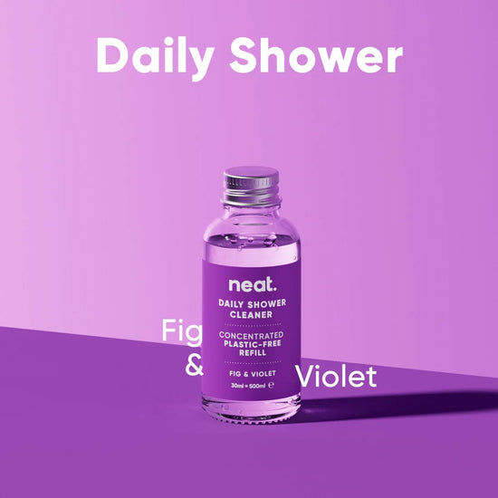 neat. Household Cleaning Products Neat Daily Shower Cleaner Starter Pack 500ml - Violet & Fig