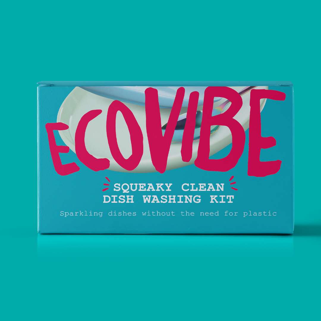 EcoVibe Household Cleaning Products Squeaky Clean Dish Washing Kit - EcoVibe