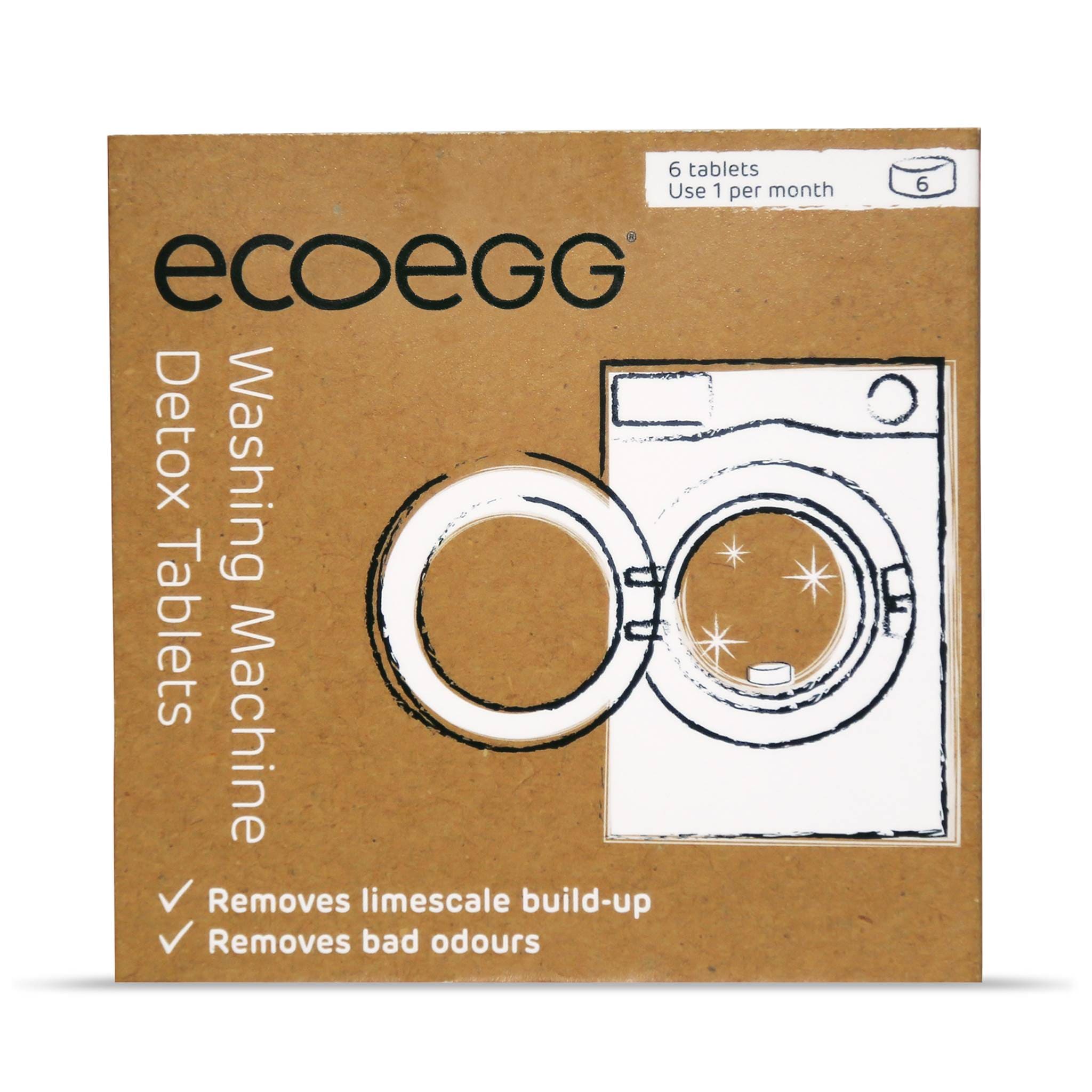 Eco Egg Detox Tablets for Washing Machine & Dishwasher Faerly