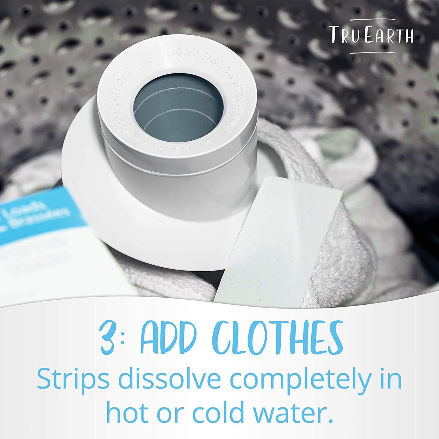 Tru Earth Laundry Detergent Tru Earth Platinum Heavy Duty Laundry Eco Strips - Fresh Linen - 32 Loads