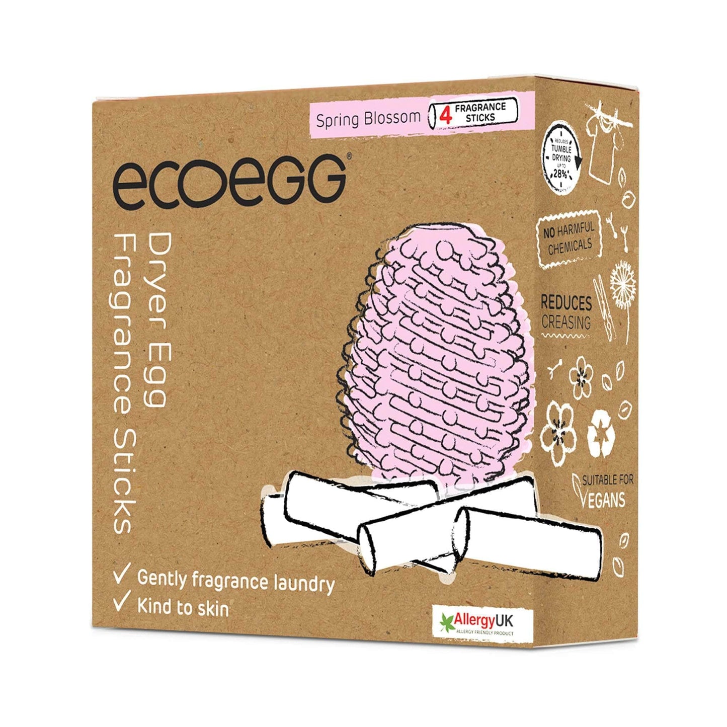 Load image into Gallery viewer, Eco Egg Laundry Eco Egg - Dryer Egg Refills - Spring Blossom
