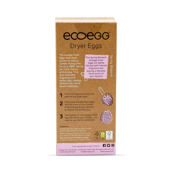 Eco Egg Laundry Eco Egg - Dryer Eggs - Spring Blossom