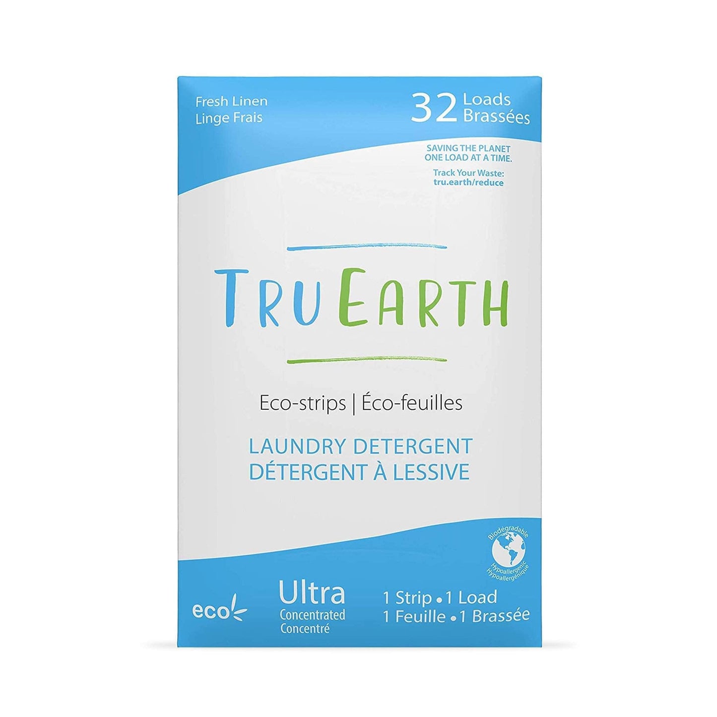 Load image into Gallery viewer, Tru Earth Laundry Fresh Linen Tru Earth Laundry Eco Strips
