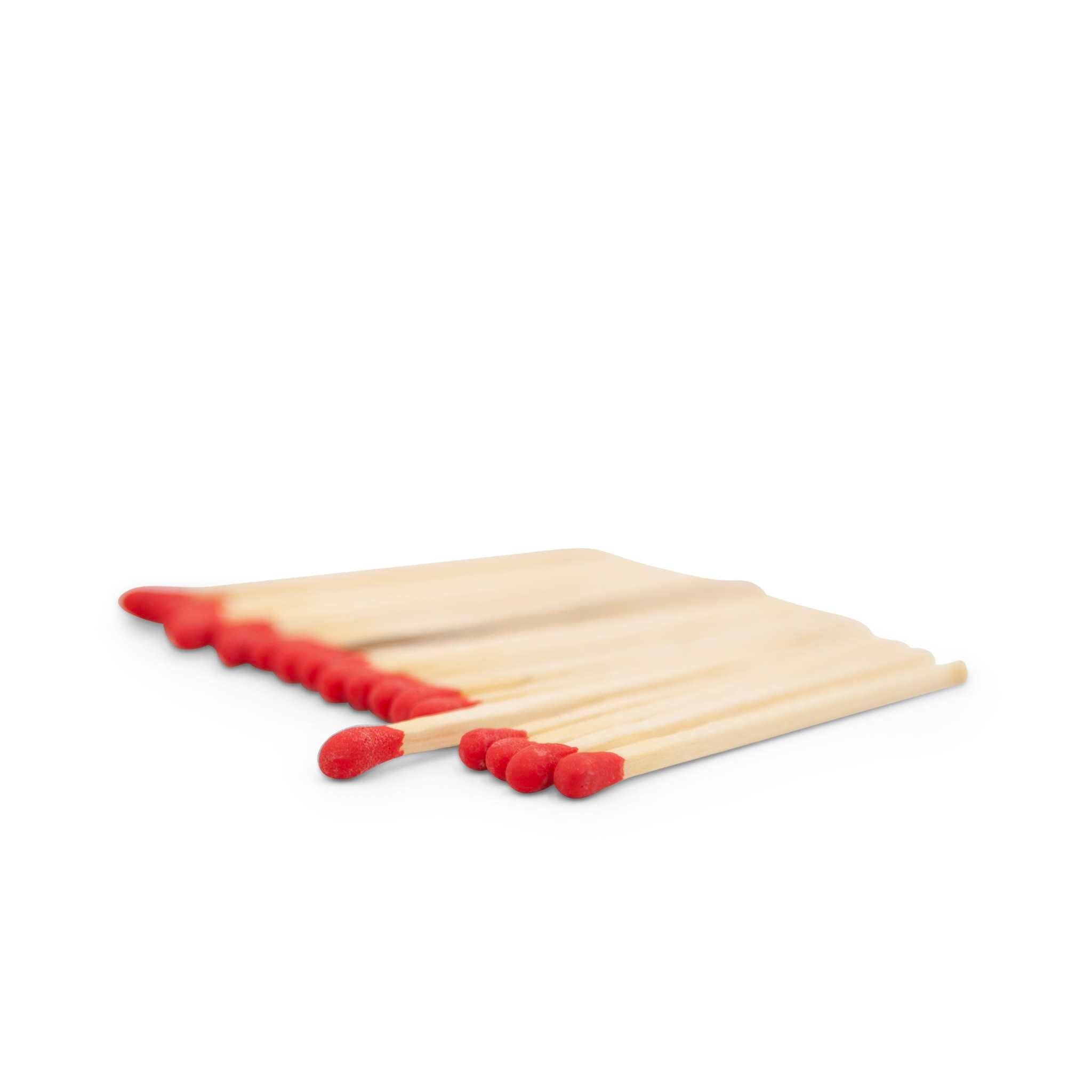 Premium Extra Long Safety Matches in Glass Bottle with Striker Faerly