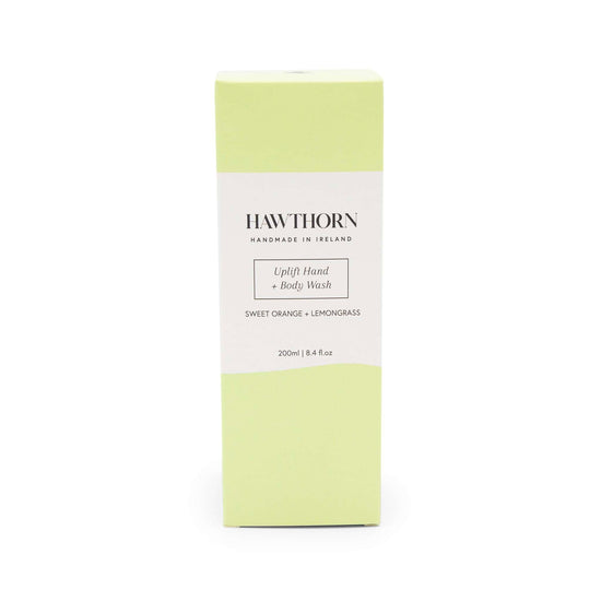 Hawthorn Handmade Skincare Liquid Hand Soap Uplift Hand + Body Wash - Sweet Orange + Lemongrass  200ml- Hawthorn Skincare