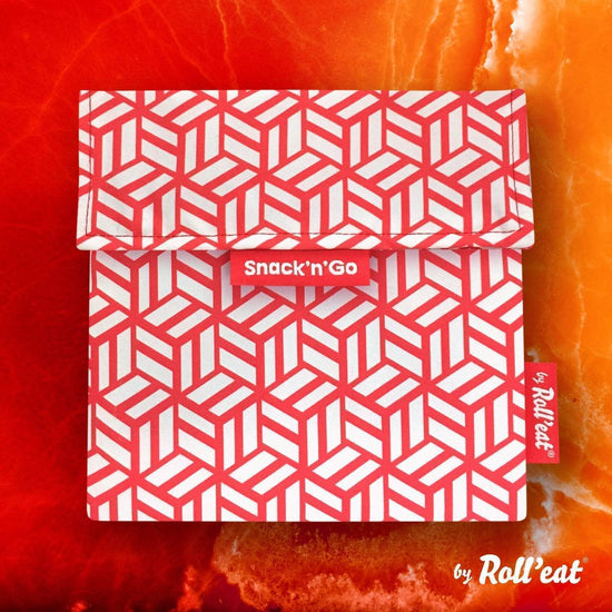 Roll N Eat Lunchboxes Roll N Eat - Snack N'go - Tiles Mixed