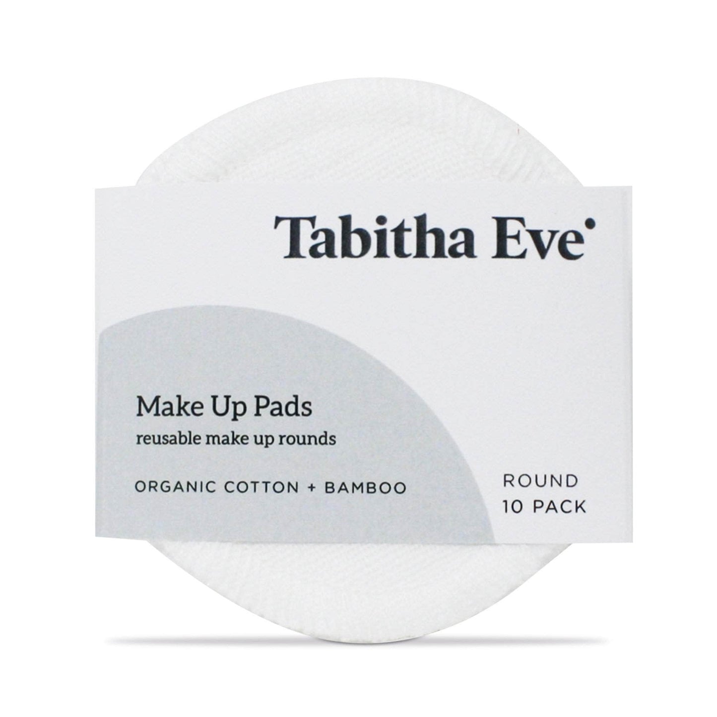 Load image into Gallery viewer, Tabitha Eve Make Up Tabitha Eve - Organic Cotton And Bamboo Reusable Makeup Rounds - Set of 10
