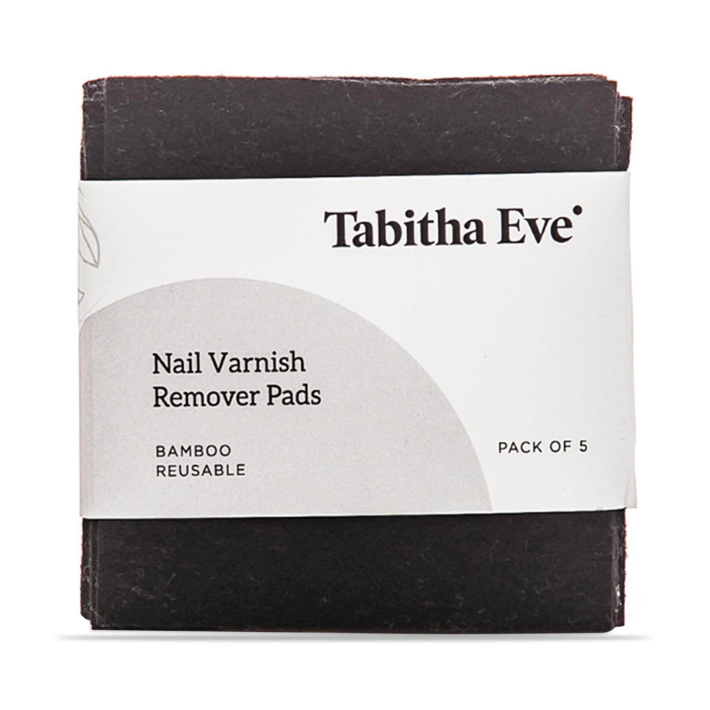 Tabitha Eve Make Up Tabitha Eve - Reusable Nail Varnish Wipes - Pack of 5