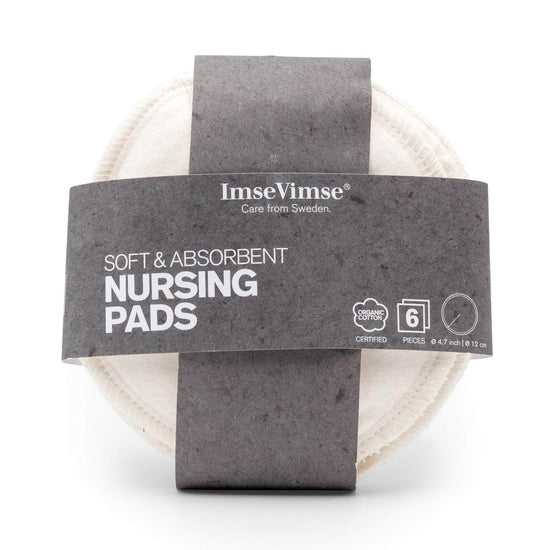 Load image into Gallery viewer, Imse Vimse Maternity Imse Vimse - Reusable Nursing Pads - Soft &amp;amp; Absorbent- 3 Pack
