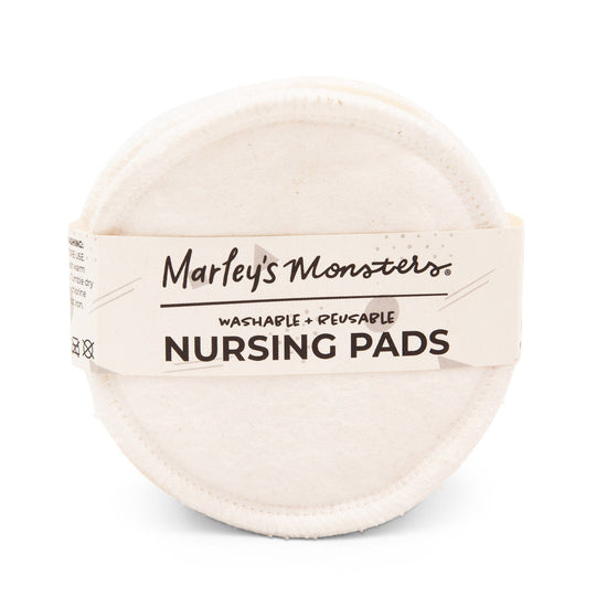 Washable & Reusable Nursing Pads - 3 Pairs - Marley's Monsters