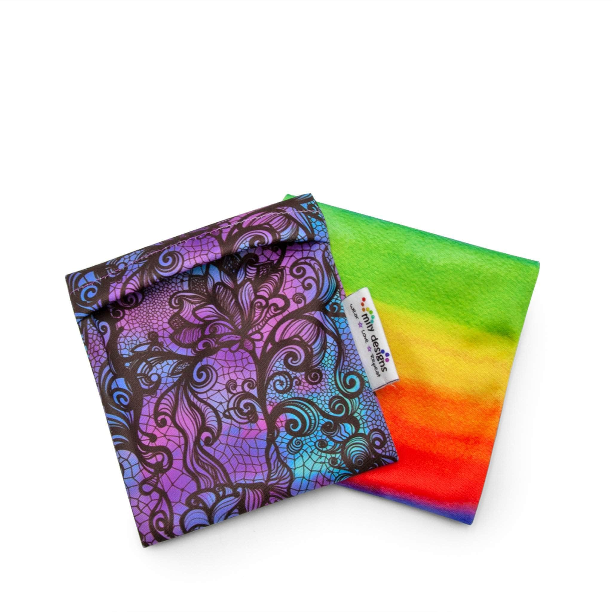 Reusable Pad Wrapper Mily Designs Reusable Menstrual Pad Wrapper / Wet Bag - Surprise Print ...