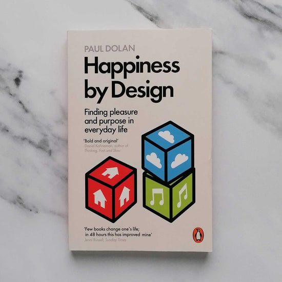 Our Bookshelf Print Books Happiness by Design : Finding Pleasure and Purpose in Everyday Life
