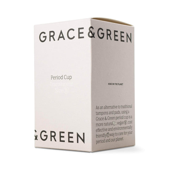 Grace & Green Sanitary Wear Grace & Green - Period Cup Size A Translucent