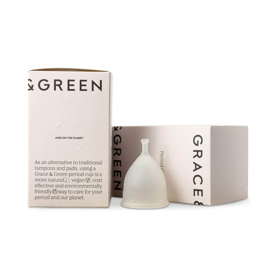 Grace & Green Sanitary Wear Grace & Green - Period Cup Size A Translucent