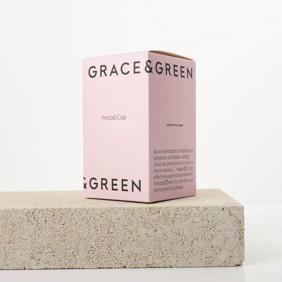Grace & Green Sanitary Wear Grace & Green - Period Cup Size B Rosewater Pink