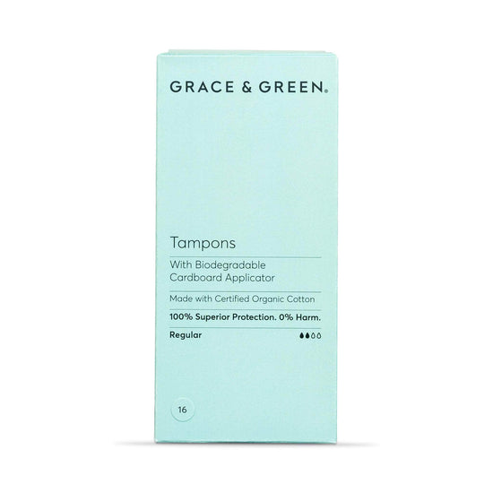 Grace & Green Sanitary Wear Grace & Green - Tampons Applicator Regular