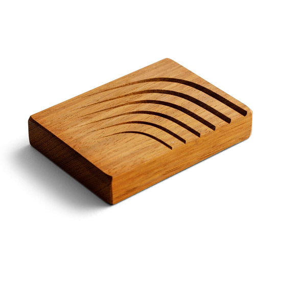 Coolree Design Seasonal & Holiday Decorations Flow Wooden Soap Dish - Coolree Design