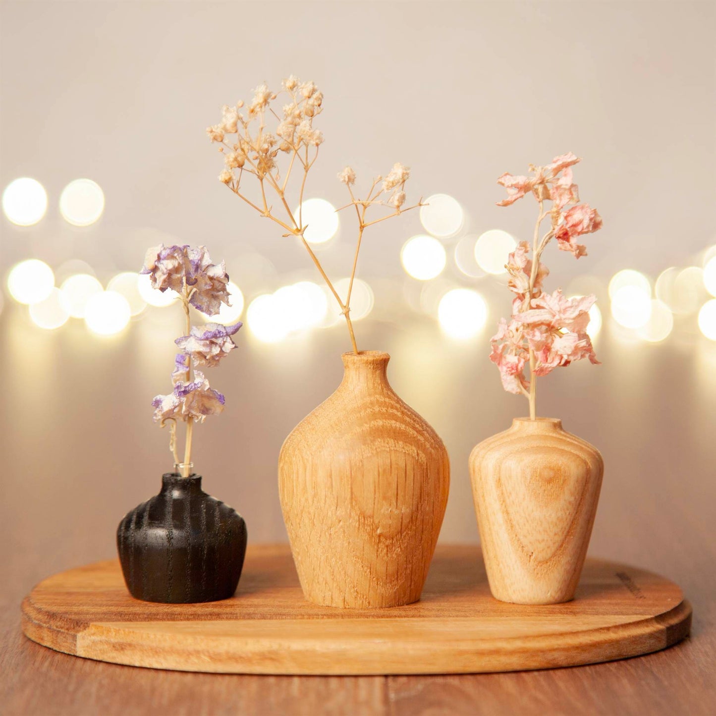 Coolree Design Seasonal & Holiday Decorations Mini Flower Vases - Set of Three - Coolree Design