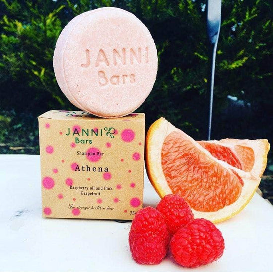Janni Bars Shampoo Janni Bars Shampoo Bar - Athena - Raspberry & Pink Grapefruit