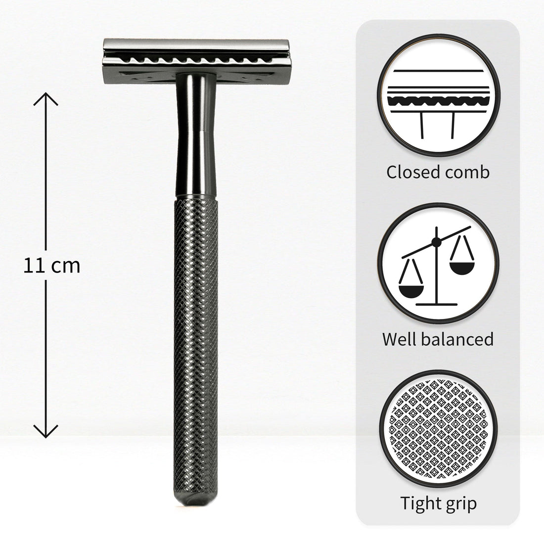 Bambaw Stainless Steel Safety Razor Faerly