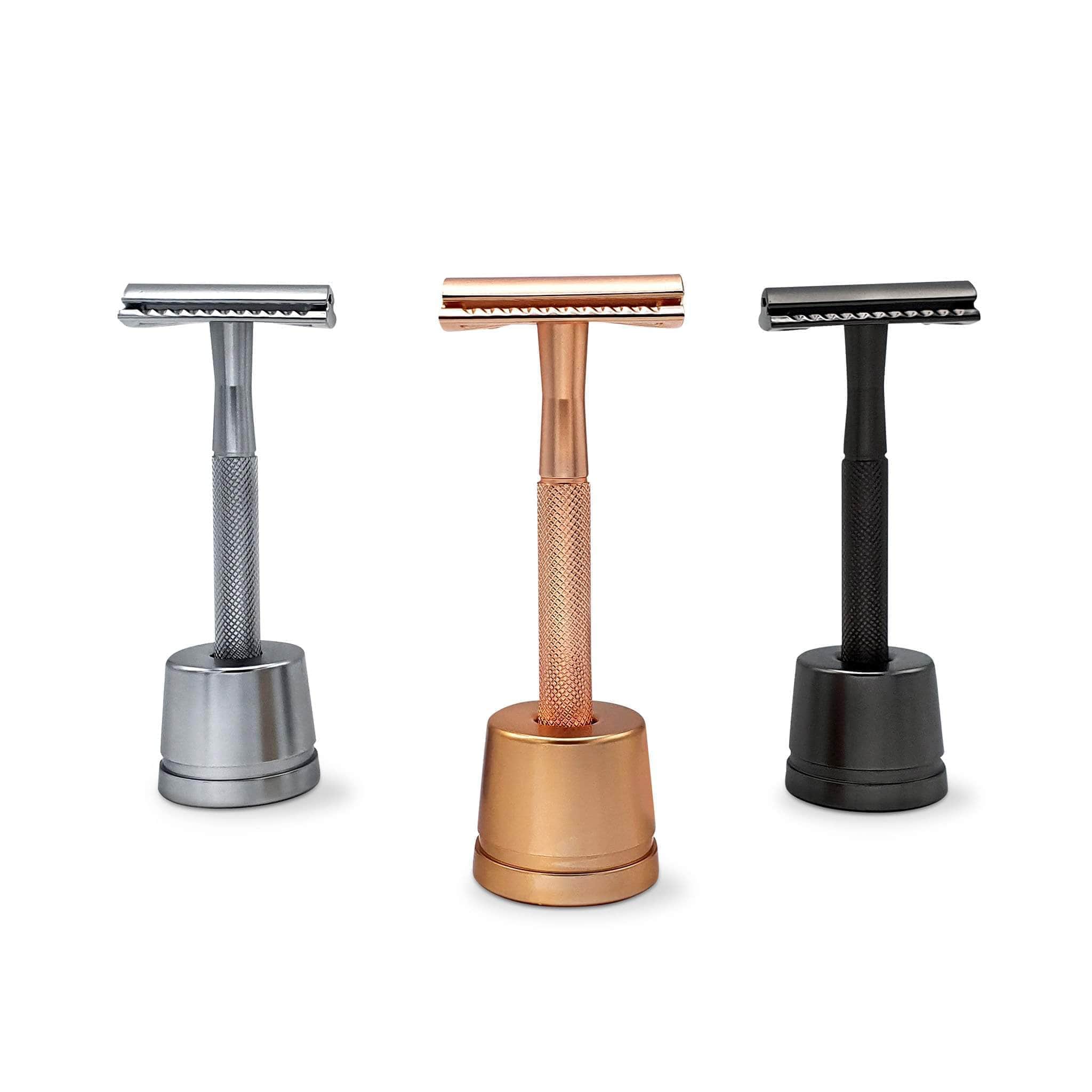Bambaw Stainless Steel Safety Razor + Stand – Faerly