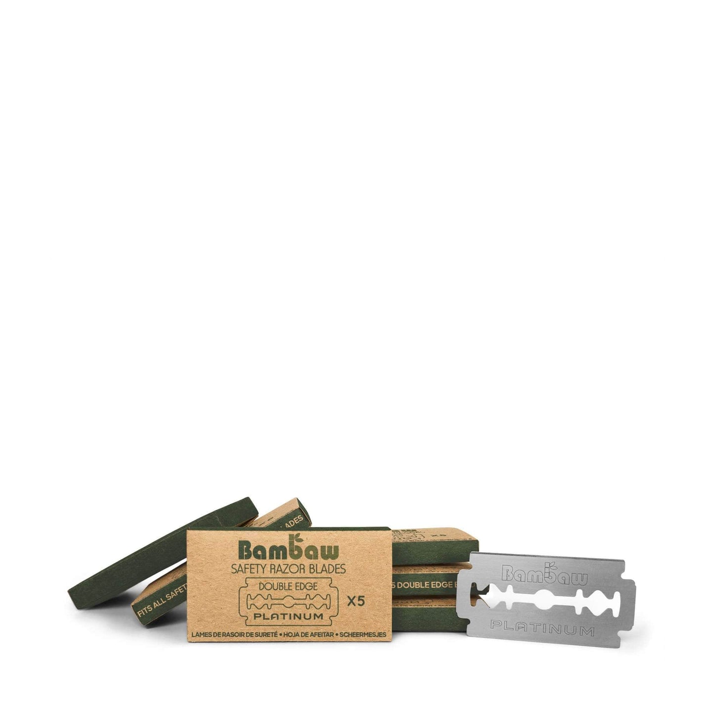 Bambaw Shaving Accessories Safety Razor Shaving Blades - 5 Pack - Bambaw
