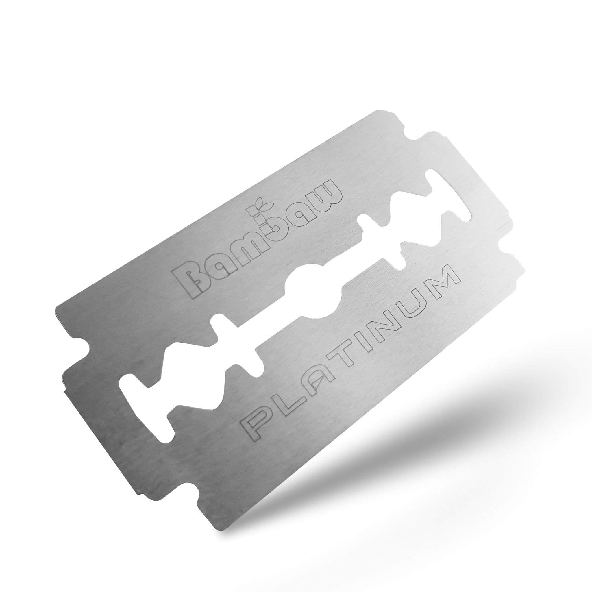 Safety Razor Shaving Blades 50 pack - 10 x 5pk - Bambaw – Faerly