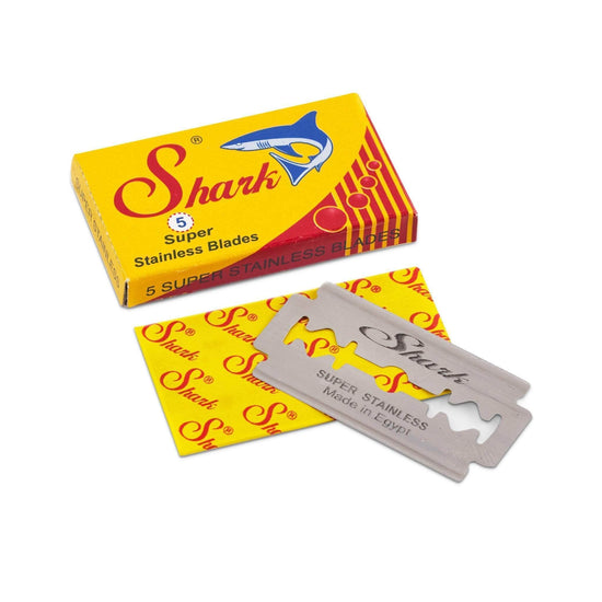 Shoreline Shaving Shaving Accessories Shark Double Edge Blades for Safety Razors (5 blades)
