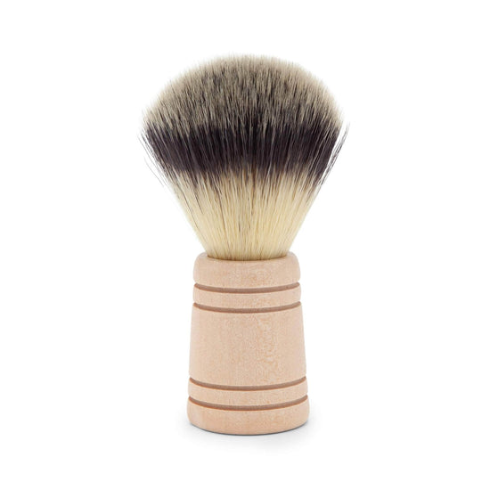 Load image into Gallery viewer, Croll &amp;amp; Denecke Shaving Accessories Solid Wood Vegan Shaving Brush - Croll &amp;amp; Denecke
