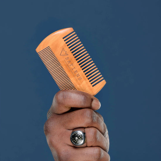 Faerly Shaving Kits Sapiens Mens Shaving Set with Reusable Razor, Beard Comb and Beard Balm
