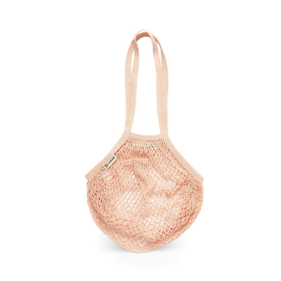 Turtle Bags Shopping Bags Turtle Bags - Longhandled String Bags - Blush