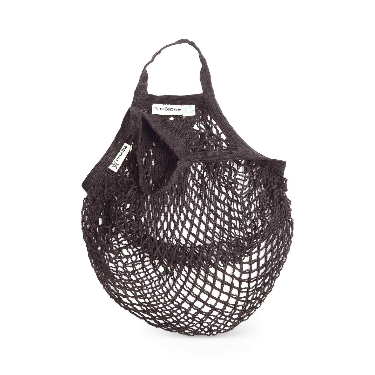Turtle Bags Shopping Bags Turtle Bags - Shorthandled String Bags - Black