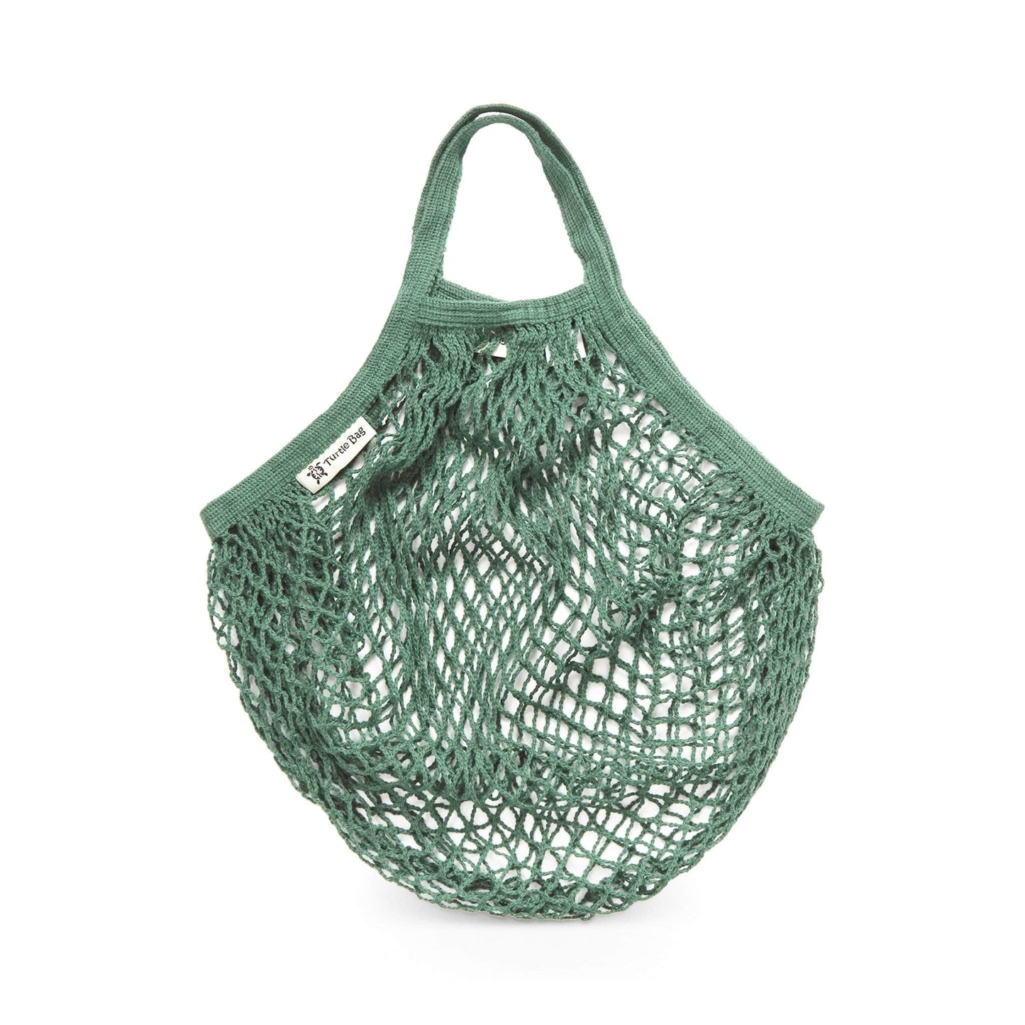 Turtle Bags Shorthandled String Bags Bottle Green – Faerly