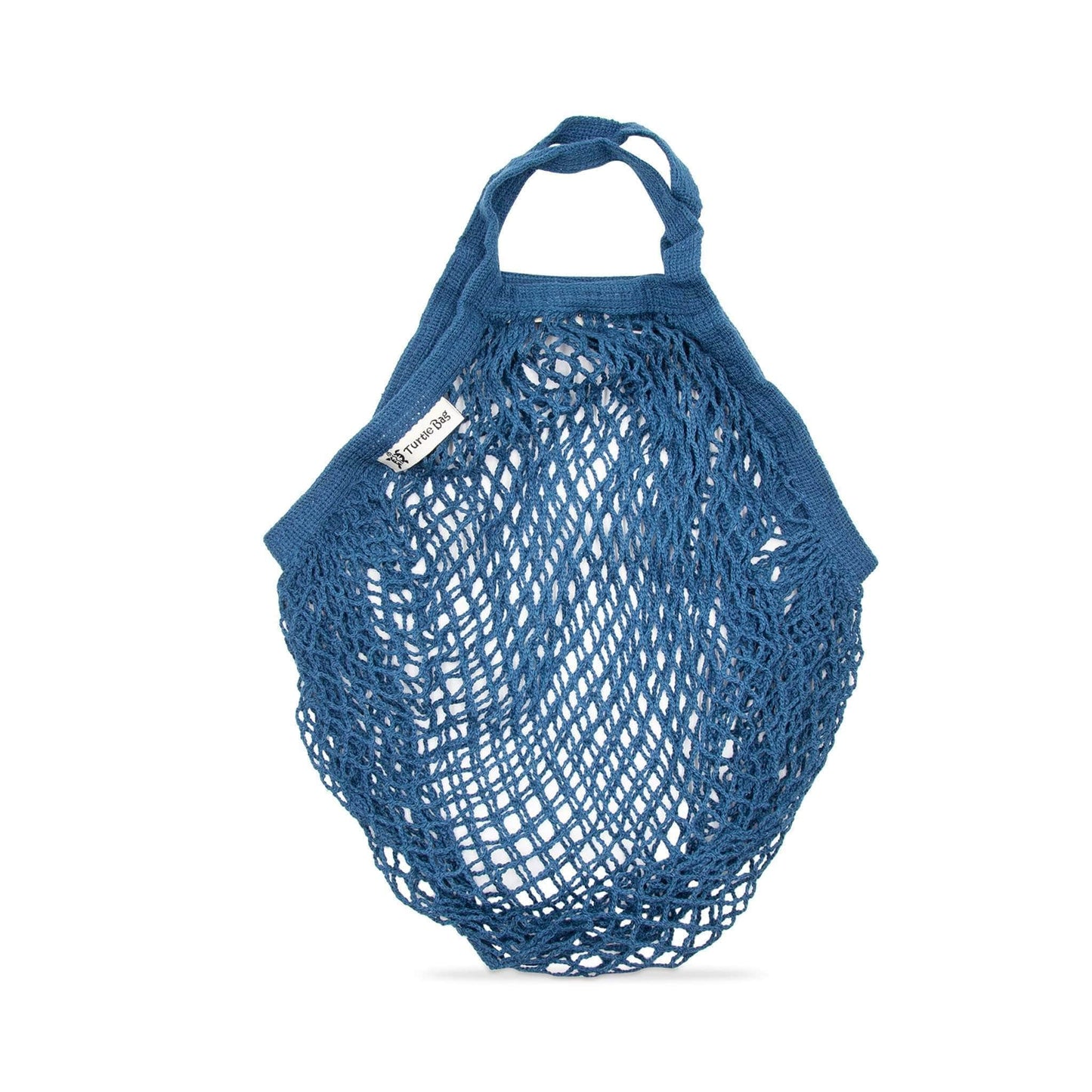 Load image into Gallery viewer, Turtle Bags Shopping Bags Turtle Bags - Shorthandled String Bags - Petrol Blue
