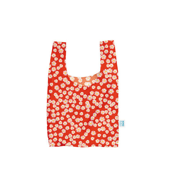 Kind Bag Shopping Totes Daisy Red Kind Bag Reusable Shopping Bag - Mini - Made from 4 Plastic Bottles (100% rPET)