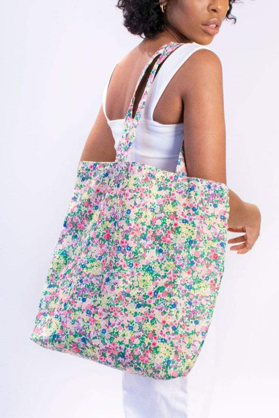 Kind Bag Shopping Totes Meadow Flowers Kind Bag Reusable Tote Bag - Made from 18 Plastic Bottles (100% rPET)