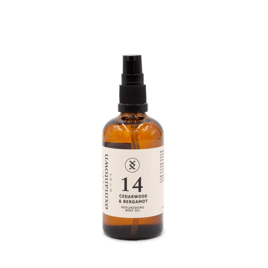 Oxmantown Skincare 14 Cedarwood & Bergamot Replenishing Body Oil 100ml