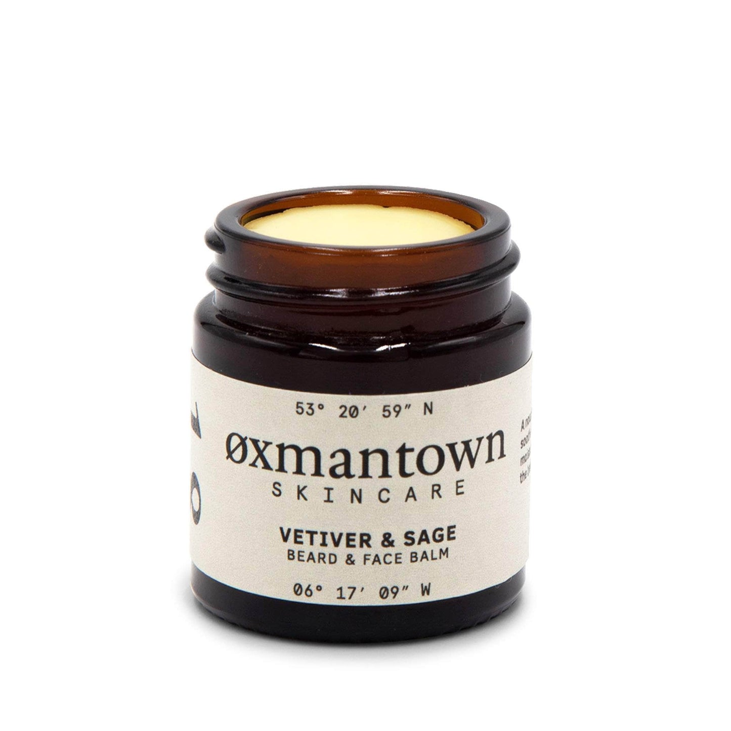 Oxmantown Skincare 18 Vetiver & Sage Beard & Face Balm 30ml