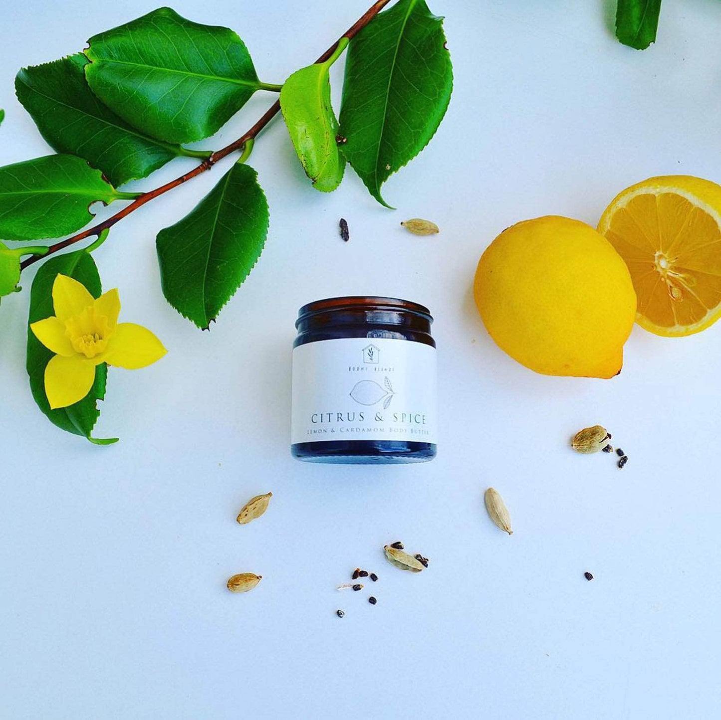 Bodhi Blends Skincare Bodhi Blends Citrus & Spice Lemon & Cardamom Body Butter - 60ml