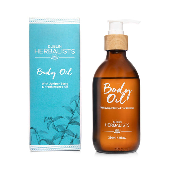 Dublin Herbalists Skincare Body Oil with Juniper Berry & Frankincense 250ml - Dublin Herbalists