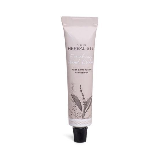 Dublin Herbalists Skincare Enriching Hand Cream With Lemongrass & Bergamot 30ml - Dublin Herbalists