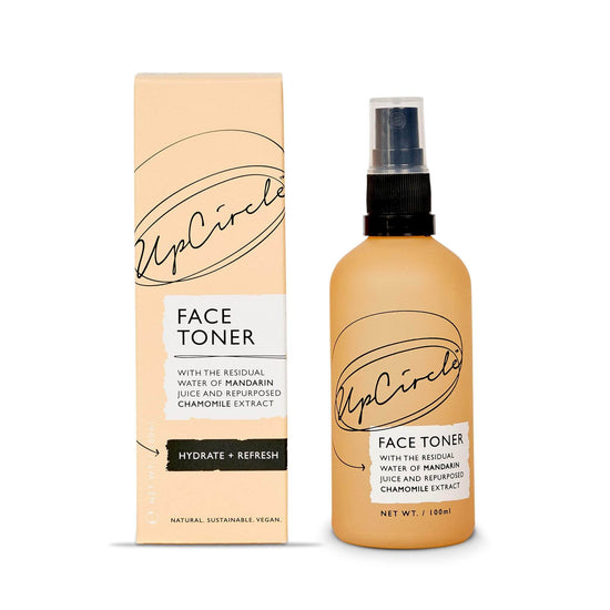 Load image into Gallery viewer, UpCircle Skincare Face Toner with Mandarin and Chamomile 100ml - UpCircle Beauty
