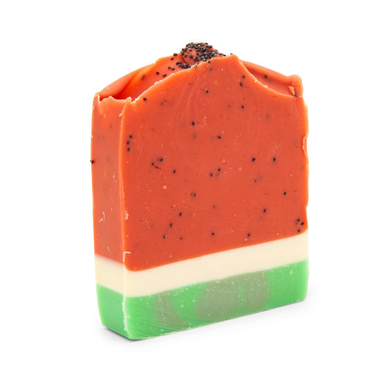 Load image into Gallery viewer, Sophie&amp;#39;s Soaps Skincare Juicy Watermelon Handmade Soap Bar - Sophie&amp;#39;s Soaps
